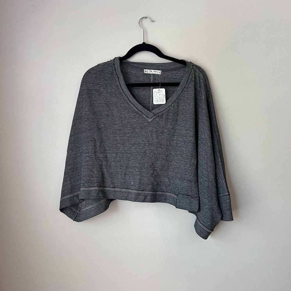 We the Free Gray Top